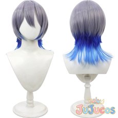 画像1: VTuber　小柳ロウ　S.C.R.E.A.M　女体化　性転換　コスプレウィッグ　バーチャルYouTuber　コスプレ鬘　JUJUcosplay (1)