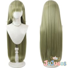 画像1: VTuber　英リサ　初期衣装　コスプレウィッグ　バーチャルYouTuber　コスプレ鬘　JUJUcosplay (1)