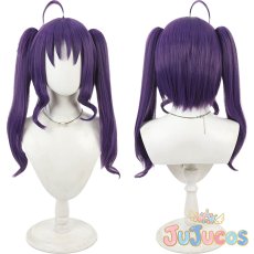 画像1: 紫雨こころ　コスプレウィッグ　キミとアイドルプリキュア♪　コスプレ鬘　JUJUcosplay (1)