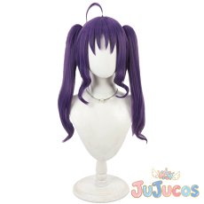 画像2: 紫雨こころ　コスプレウィッグ　キミとアイドルプリキュア♪　コスプレ鬘　JUJUcosplay (2)