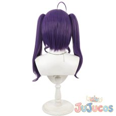 画像3: 紫雨こころ　コスプレウィッグ　キミとアイドルプリキュア♪　コスプレ鬘　JUJUcosplay (3)