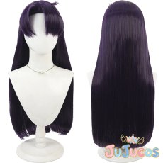 画像1: 火野レイ(セーラーマーズ)　コスプレウィッグ　美少女戦士セーラームーン　コスプレ鬘　JUJUcosplay (1)