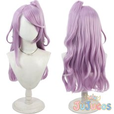 画像1: 剣崎真琴　コスプレウィッグ　ドキドキ!プリキュア　コスプレ鬘　JUJUcosplay (1)