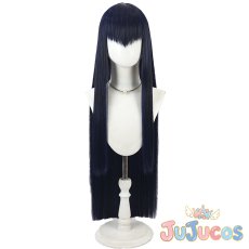 画像2: 鬼龍院皐月　ブルーブラック　コスプレウィッグ　キルラキル　コスプレ鬘　JUJUcosplay (2)