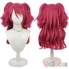 画像1: シェリア・バーンズ　コスプレウィッグ　テイルズ オブ グレイセス　コスプレ鬘　JUJUcosplay (1)