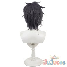 画像3: 明石国行　正装　コスプレウィッグ　刀剣乱舞　コスプレ鬘　JUJUcosplay (3)