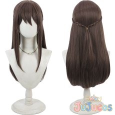 画像1: 大島一千子　コスプレウィッグ　ヘブンバーンズレッド　コスプレ鬘　JUJUcosplay (1)