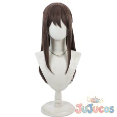 画像2: 大島一千子　コスプレウィッグ　ヘブンバーンズレッド　コスプレ鬘　JUJUcosplay (2)