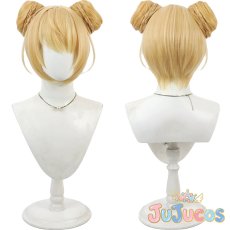 画像1: VTuber　神成きゅぴ　チャイナ×スポーティ　コスプレウィッグ　バーチャルYouTuber　コスプレ鬘　JUJUcosplay (1)