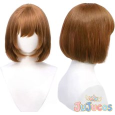 画像1: MEIKO　コスプレウィッグ　VOCALOID　コスプレ鬘　JUJUcosplay (1)