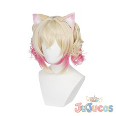 画像3: VTuber　Mococo Abyssgard(モココ・アビスガード)　正月衣装　コスプレウィッグ　バーチャルYouTuber　コスプレ鬘　JUJUcosplay (3)