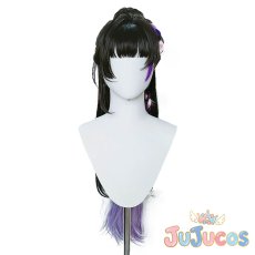 画像2: Vtuber　狂蘭メロコ　メイド服　コスプレウィッグ　バーチャルYouTuber　コスプレ鬘　JUJUcosplay (2)