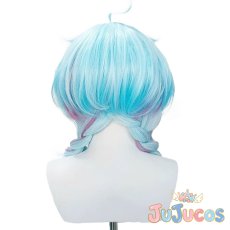 画像3: Vtuber　水宮枢　初期2D　コスプレウィッグ　バーチャルYouTuber　コスプレ鬘　JUJUcosplay (3)