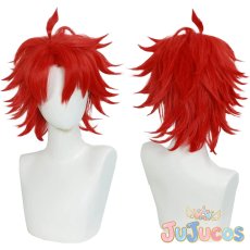 画像1: 浅垣灯悟　コスプレウィッグ　絆創戦隊キズナファイブ　コスプレ鬘　JUJUcosplay (1)