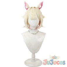 画像2: VTuber　Mococo Abyssgard(モココ・アビスガード)　カジュアル衣装　コスプレウィッグ　バーチャルYouTuber　コスプレ鬘　JUJUcosplay (2)