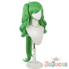 画像3: 緑川なお(キュアマーチ)　キュアマーチ　コスプレウィッグ　スマイルプリキュア!　コスプレ鬘　JUJUcosplay (3)