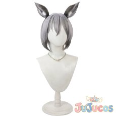 画像2: VTuber　稲荷いろは　メイド服　コスプレウィッグ　バーチャルYouTuber　コスプレ鬘　JUJUcosplay (2)