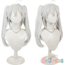 画像1: VTuber　魔使マオ　通常　コスプレウィッグ　バーチャルYouTuber　コスプレ鬘　JUJUcosplay (1)