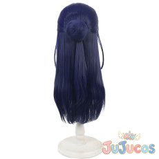 画像4: キュアウインク/蒼風なな　コスプレウィッグ　キミとアイドルプリキュア♪　コスプレ鬘　JUJUcosplay (4)