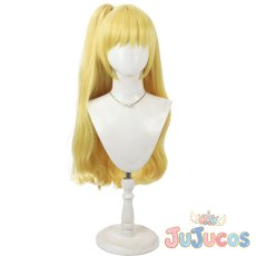 画像2: 朝日奈みらい(キュアミラクル)　ダイヤ　コスプレウィッグ　魔法つかいプリキュア　コスプレ鬘　JUJUcosplay (2)