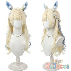 画像1: VTuber　Fuwawa Abyssgard(フワワ・アビスガード)　カジュアル衣装　コスプレウィッグ　バーチャルYouTuber　コスプレ鬘　JUJUcosplay (1)