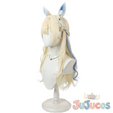 画像3: VTuber　Fuwawa Abyssgard(フワワ・アビスガード)　カジュアル衣装　コスプレウィッグ　バーチャルYouTuber　コスプレ鬘　JUJUcosplay (3)