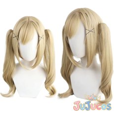 画像1: 市ヶ谷有咲　チアフルスター☆　コスプレウィッグ　BanG Dream!（バンドリ！）　コスプレ鬘　JUJUcosplay (1)