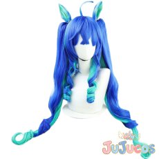 画像2: ツインターボ　制服　コスプレウィッグ　ウマ娘プリティーダービー　コスプレ鬘　JUJUcosplay (2)