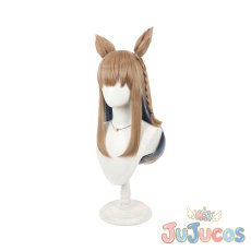 画像3: アーモンドアイ　勝負服　コスプレウィッグ　ウマ娘プリティーダービー　コスプレ鬘　JUJUcosplay (3)