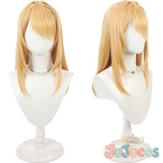 画像1: VTuber　神成きゅぴ　チャイナ×スポーティ　コスプレウィッグ　バーチャルYouTuber　コスプレ鬘　JUJUcosplay (1)