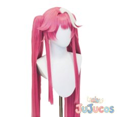 画像4: VTuber　ラ・パンテーラ　正月　コスプレウィッグ　ラオーバーチャルYouTuber　コスプレ鬘　JUJUcosplay (4)