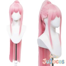 画像1: VTuber　森美声　コラボ衣装　コスプレウィッグ　バーチャルYouTuber　コスプレ鬘　JUJUcosplay (1)