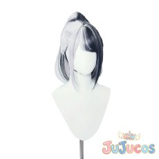 画像3: VTuber　シオリ・ノヴェラ　探偵衣装　コスプレウィッグ　バーチャルYouTuber　コスプレ鬘　JUJUcosplay (3)