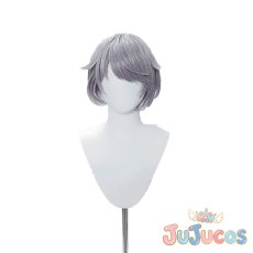 画像2: Vtuber　古石ビジュー　厨二病衣装　コスプレウィッグ　バーチャルYouTuber　コスプレ鬘　JUJUcosplay (2)