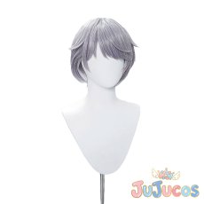 画像3: Vtuber　古石ビジュー　厨二病衣装　コスプレウィッグ　バーチャルYouTuber　コスプレ鬘　JUJUcosplay (3)