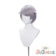 画像4: Vtuber　古石ビジュー　厨二病衣装　コスプレウィッグ　バーチャルYouTuber　コスプレ鬘　JUJUcosplay (4)