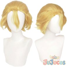 画像1: 第4期　スタンリー・スナイダー　コスプレウィッグ　Dr.STONE　コスプレ鬘　JUJUcosplay (1)