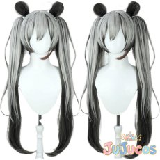 画像1: 千鳥ミチル　コスプレウィッグ　ブルーアーカイブ　コスプレ鬘　JUJUcosplay (1)