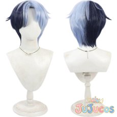 画像1: 青柳冬弥　Witness of duel　怖いという感情　コスプレウィッグ　プロジェクトセカイ カラフルステージ！ feat. 初音ミク　コスプレ鬘　JUJUcosplay (1)