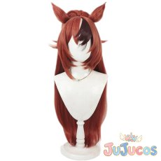 画像2: バブルガムフェロー　私服　コスプレウィッグ　ウマ娘プリティーダービー　コスプレ鬘　JUJUcosplay (2)