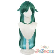 画像2: VTuber　北小路ヒスイ　コスプレウィッグ　バーチャルYouTuber　コスプレ鬘　JUJUcosplay (2)