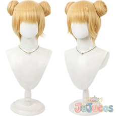 画像1: VTuber　ワトソン・アメリア　宇宙服衣装　コスプレウィッグ　バーチャルYouTuber　コスプレ鬘　JUJUcosplay (1)