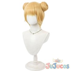 画像3: VTuber　ワトソン・アメリア　宇宙服衣装　コスプレウィッグ　バーチャルYouTuber　コスプレ鬘　JUJUcosplay (3)