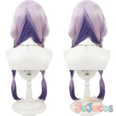 画像1: VTuber　古石ビジュー　正月衣装　コスプレウィッグ　バーチャルYouTuber　コスプレ鬘　JUJUcosplay (1)