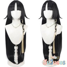 画像1: サガ　コスプレウィッグ　アークナイツ　コスプレ鬘　JUJUcosplay (1)