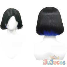 画像1: VTuber　ネリッサ・レイヴンクロフト　OL衣装　コスプレウィッグ　バーチャルYouTuber　コスプレ鬘　JUJUcosplay (1)