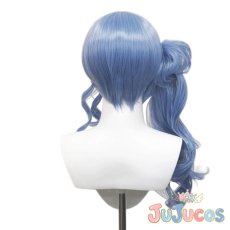 画像4: VTuber　星街すいせい　武道館公演衣装　コスプレウィッグ　バーチャルYouTuber　コスプレ鬘　JUJUcosplay (4)