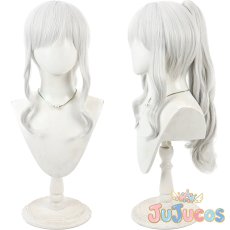 画像1: 小鈎ハレ　コスプレウィッグ　ブルーアーカイブ　コスプレ鬘　JUJUcosplay (1)