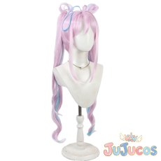 画像3: 紫雨こころ　キュアキュンキュン　コスプレウィッグ　キミとアイドルプリキュア♪　コスプレ鬘　JUJUcosplay (3)