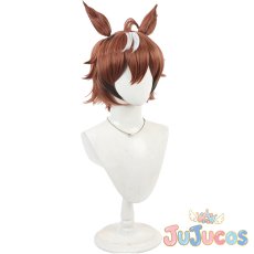 画像4: シンコウウインディ　制服　コスプレウィッグ　ウマ娘プリティーダービー　コスプレ鬘　JUJUcosplay (4)